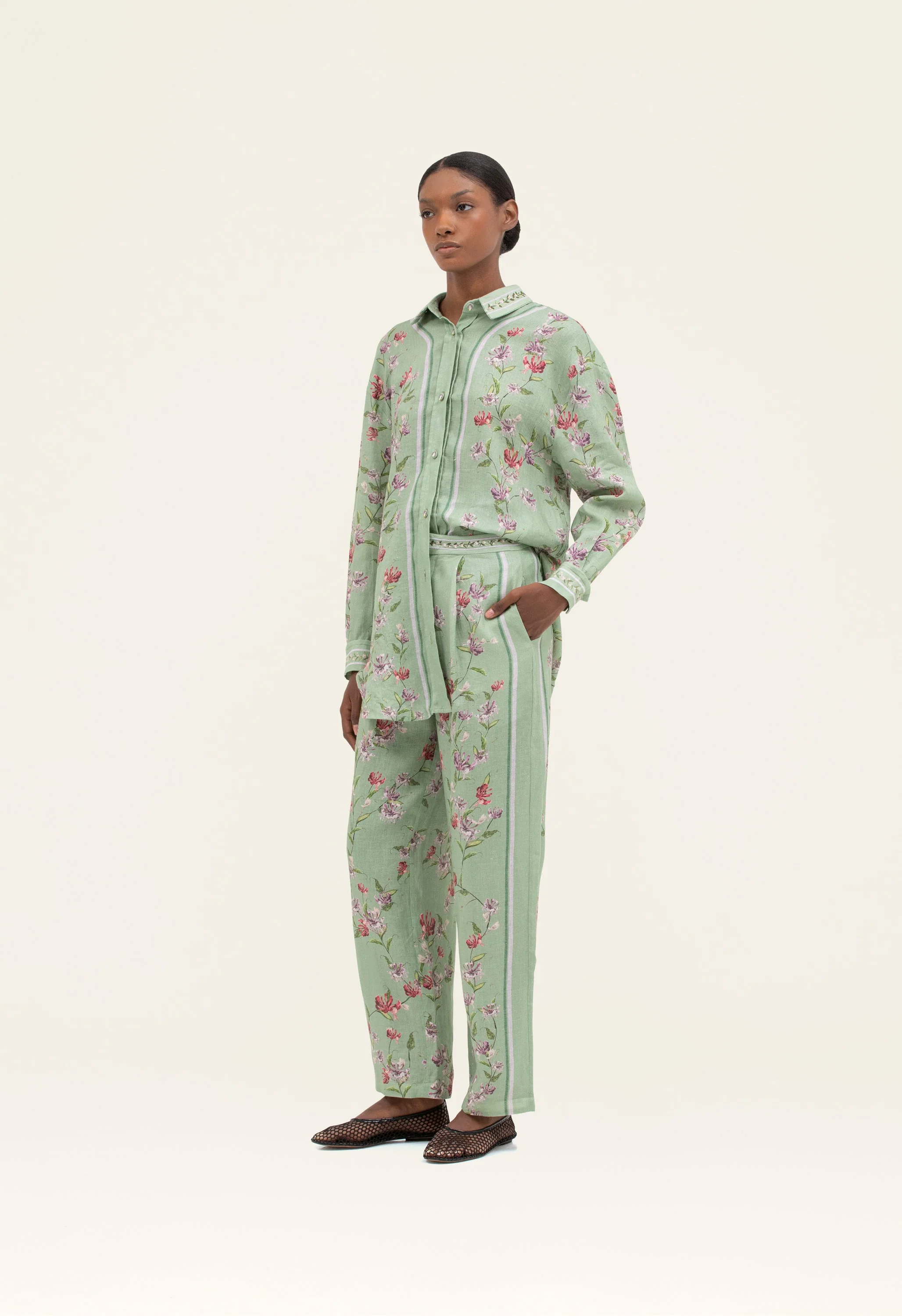 Cecilia Honeysuckle Shirt - Image 3